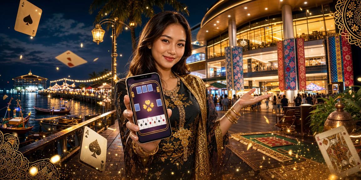 Permainan kad tradisional Malaysia yang popular bersama Baccarat di kasino dalam talian